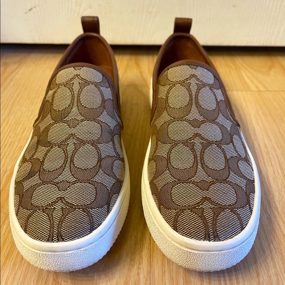 BNWT Coach slip on sneakers